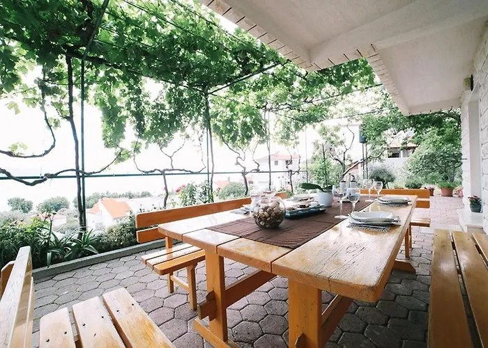 Appartement In With Sea View, Balcony, Air Conditioning, Wifi 4167-5 Duće